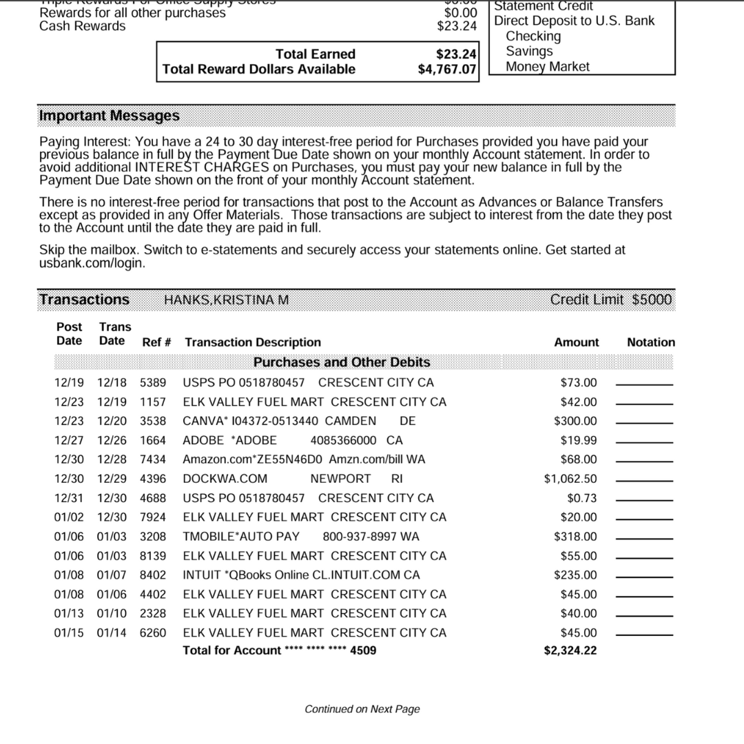 AI Extracts Every Transaction